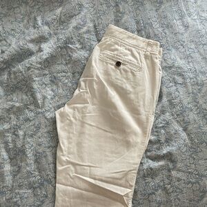 Jcrew Petite White Pants, 0